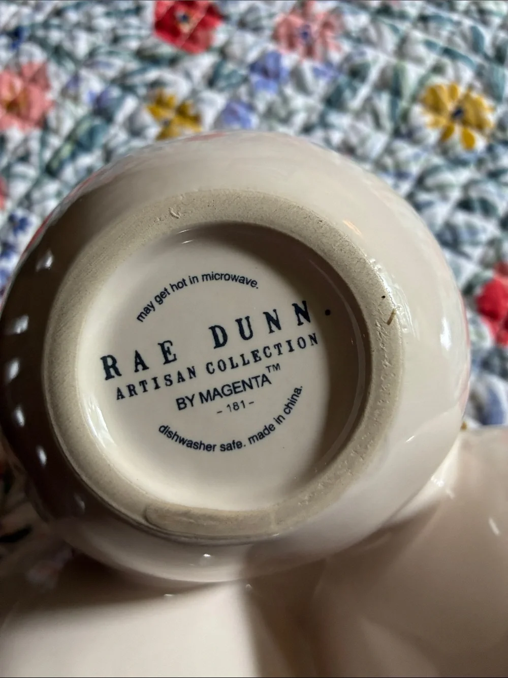 Rae Dunn rae ceramic piece